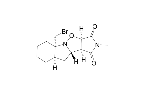 exo-7a-Bromomethyl-2-methyloctahydro-8-oxa-2,7b-diazadicyclopenta[a,e]pentalene-1,3-dione