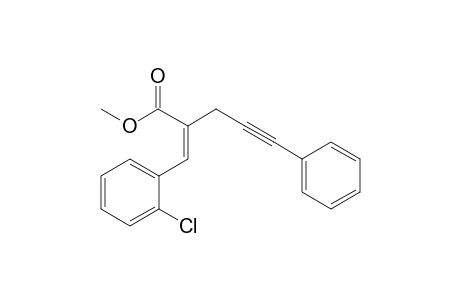 Methyl 2-(2-Chlorobenzylidene)-5-phenylpent-4-ynoate
