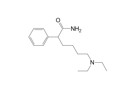 6-(diethylamino)-2-phenylhexanamide