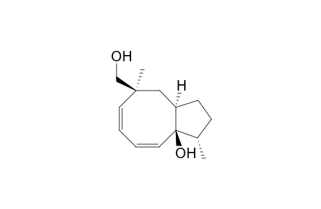 1H-Cyclopentacyclooctene-5-methanol, 2,3,3a,4,5,9a-hexahydro-9a-hydroxy-3,5-dimethyl-, (3.alpha.,3a.alpha.,5.beta.,9a.beta.)-(.+-.)-