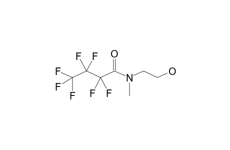 2-(Methylamino)ethanol, N-heptafluorobutyryl