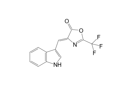 4-[1-(1H-Indol-3-yl)-meth-(Z)-ylidene]-2-trifluoromethyl-4H-oxazol-5-one