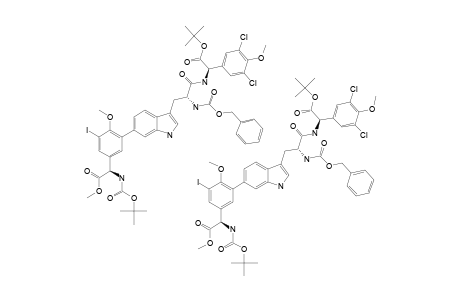 #25;(R,R,R)-2-(3-[6-[5-(N-TERT.-BUTOXYCARBONYL-2-METHOXYCARBONYLMETHYLAMINO)-3-IODO-2-METHOXYPHENYL]-INDOL-3-YL]-2-CARBOBENZYLOXYAMINOPROPIONYLAMINO)-2-(3,5-DI