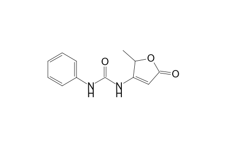 Urea, N-(2,5-dihydro-2-methyl-5-oxo-3-furanyl)-N'-phenyl-