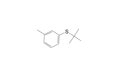 Benzene, 1-[(1,1-dimethylethyl)thio]-3-methyl-