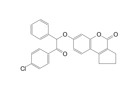 7-[2-(4-chlorophenyl)-2-oxo-1-phenylethoxy]-2,3-dihydrocyclopenta[c]chromen-4(1H)-one