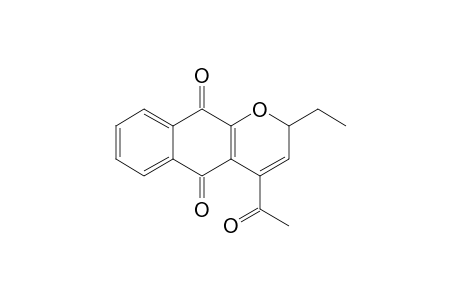 4-Acetyl-2-ethyl-2H-benzo[g]chromene-5,10-dione
