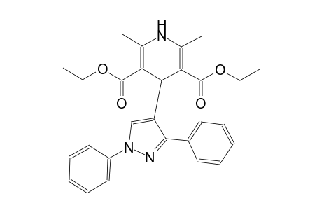 3,5-pyridinedicarboxylic acid, 4-(1,3-diphenyl-1H-pyrazol-4-yl)-1,4-dihydro-2,6-dimethyl-, diethyl ester