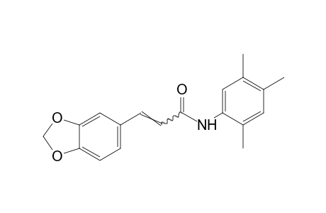 3,4-(methylenedioxy)-2',4',5'-trimethylcinnamanilide
