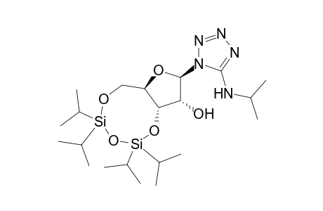 1H-Tetrazol-5-amine, N-(1-methylethyl)-1-[3,5-O-[1,1,3,3-tetrakis(1-methylethyl)-1,3-disiloxanediyl]-.beta.-D-ribofuranosyl]-