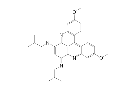10,12-DI-(ISOBUTYLAMINO)-2,7-DIMETHOXYQUINO-[2,3,4-KL]-ACRIDINE