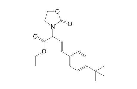 (E)-Ethyl 4-(4-tert-butylphenyl)-2-(2-oxooxazolidin-3-yl)but-3-enoate