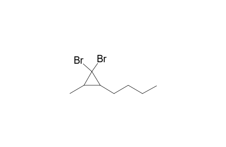 1,1-Dibromo-2-butyl-3-methylcyclopropane