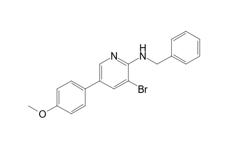 N-Benzyl-N-[3-bromo-5-(4-methoxyphenyl)pyridin-2-yl]amine