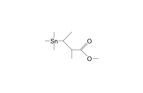 erythro-2-Methyl-3-trimethylstannyl-butanoic acid, methyl ester