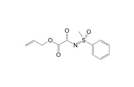 Allyl 2-{[methyl(oxo)(phenyl)-.lambda.6-sulfaneylidene]amino}-2-oxoacetate