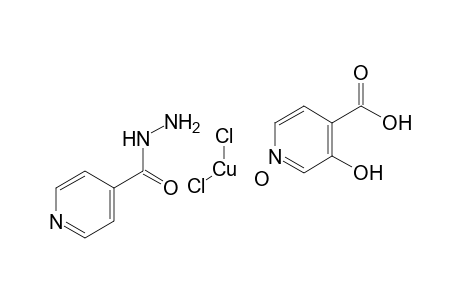 3-hydroxypyridine-4-carboxylic acid dichlorocopper pyridine-4-carbohydrazide hydrate