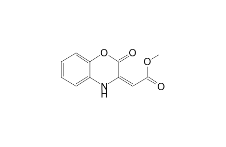 Acetic acid, (2-oxo-2H-1,4-benzoxazin-3(4H)-ylidene)-, methyl ester