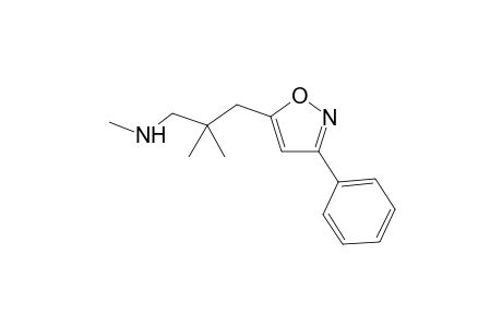 5-[2',2'-Dimethyl-3-(N-methylamino)propyl]-3-phenylisoxazole