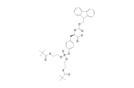 N-ALPHA-(9-FLUORENYLMETHYLOXYCARBONYL)-O-[BIS-(S-PIVALOYL-2-THIOETHYL)]-L-PHOSPHOTYROSINE