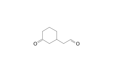 3-(Formylmethyl)cyclohexan-1-one