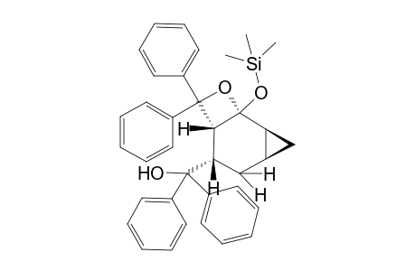 (1S,2S,4R,6S,7R)-(8,8-Diphenyl-1-trimethylsilyloxy-9-oxatricyclo[5.2.0.0(2,4)]nonan-6-yloxy)diphenylmethanol