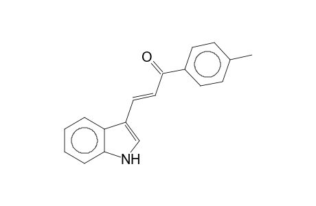 (2E)-3-(1H-Indol-3-yl)-1-(4-methylphenyl)-2-propen-1-one