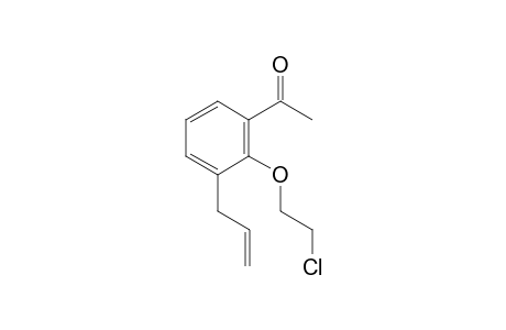 3-Allyl-2-chloroethoxyacetophenone