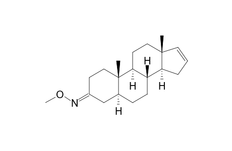 5.alpha.-androst-16-en-3-one-methoxime