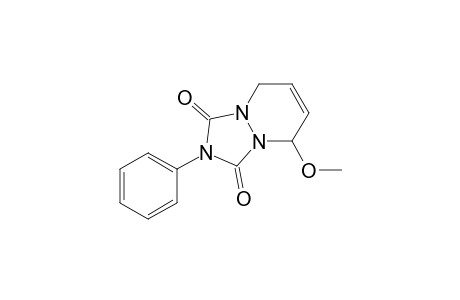 1H-[1,2,4]Triazolo[1,2-a]pyridazine-1,3(2H)-dione, 5,8-dihydro-5-methoxy-2-phenyl-