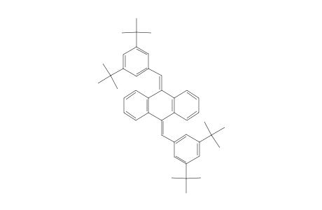 9,10-bis[(3',5'-di<t-butyl>phenyl)methylene]-9,10-dihydroanthracene