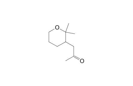 2-Propanone, 1-(tetrahydro-2,2-dimethyl-2H-pyran-3-yl)-