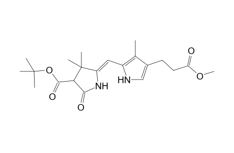 (Z)-tert-Butyl-2,3-dihydro-3,3,7-trimethyl-8-(methoxycarbonylethyl)-dipyrrin-1-one-2-carboxylate