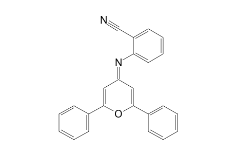 Benzonitrile, 2-[(2,6-diphenyl-4H-pyran-4-ylidene)amino]-