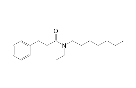 Propanamide, 3-phenyl-N-ethyl-N-heptyl-