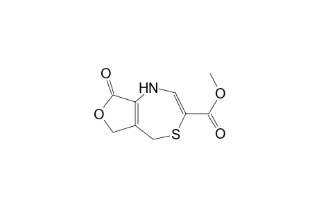1H,5H-Furo[3,4-e][1,4]thiazepine-3-carboxylic acid, 6,8-dihydro-8-oxo-, methyl ester