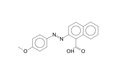 2-(4-Methoxyphenylazo)naphthalene-1-carboxylic acid