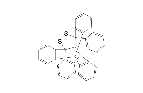 8b,16b-Dithio-8bH,16bH-4b,12b[1',2']Bbzenodibenzo[a,f]dibenzo[2,3:4,5]pentaleno[1,6-cd]pentalenel (centropentaindan-8b-16b-endo-disulfide)
