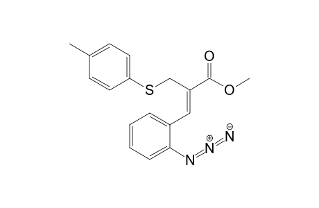 (Z)-Methyl 3-(2-azidophenyl)-2-(p-tolylthiomethyl)-propenoate