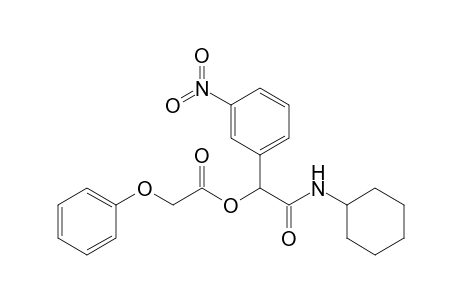 [( Cyclohexylcarbamoyl)-(3'-nitrophenyl)methyl] 2"-Phenoxyacetate