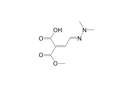 Methyl 2-(1,1-dimethyl-1,2-diazabutadien-4-ylidene)malonate