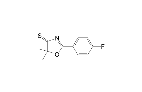 2-(4-fluorophenyl)-5,5-dimethyl-1,3-oxazole-4-thione