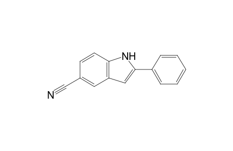 2-phenyl-1H-indole-5-carbonitrile