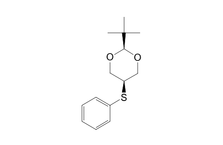 CIS-2-TERT.-BUTYL-5-(PHENYLTHIO)-1,3-DIOXANE