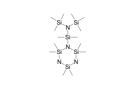 1-([BIS-(TRIMETHYLSILYL)-AMINO]-DIMETHYLSILYL)-2,2,4,4,6,6-HEXAMETHYL-3,5-BIS-(TRIMETHYLSILYL)-CYCLOTRISILAZANE