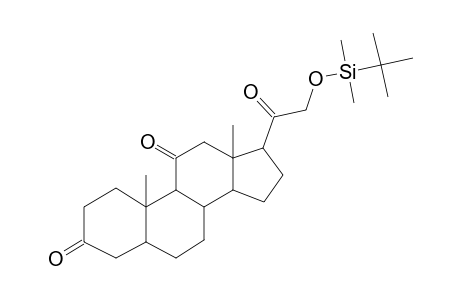 21-(Tert.-butyldimethylsilyl)oxy-5.beta.-pregnane-3,11,20-trione