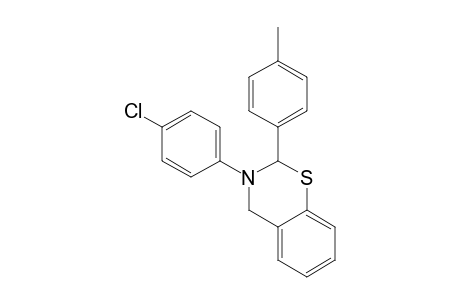 3-(4-Chlorophenyl)-2-(4-methylphenyl)-2,4-dihydro-1,3-benzothiazine