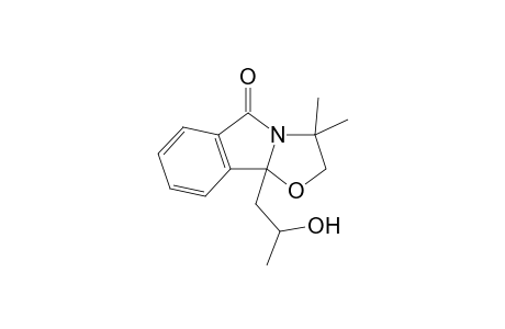 3,3-dimethyl-9b-(2-oxidanylpropyl)-2H-[1,3]oxazolo[2,3-a]isoindol-5-one