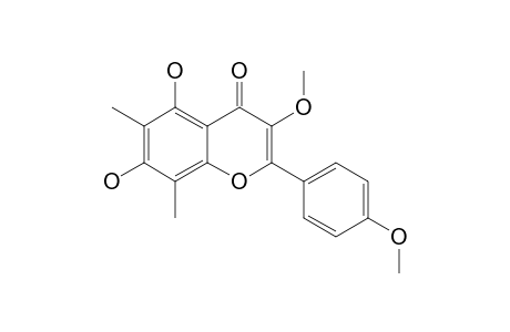 6,8-DI-C-METHYLKAEMPFEROL-3,4ï-DIMETHYLETHER