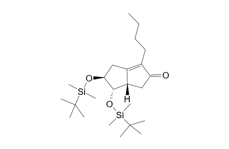 (5S,6S,6aS)-3-butyl-5,6-bis[[tert-butyl(dimethyl)silyl]oxy]-4,5,6,6a-tetrahydro-1H-pentalen-2-one